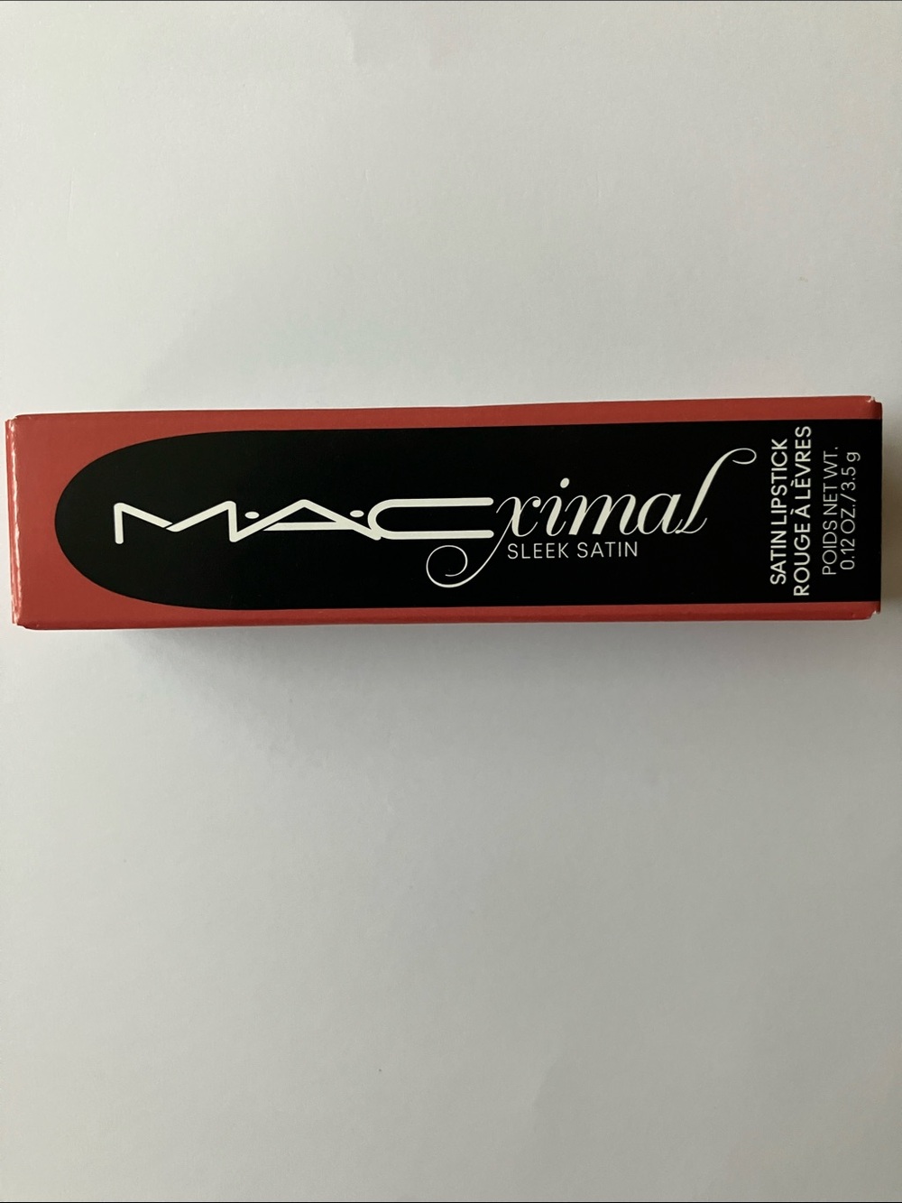 MAC Macximal Sleek Satin Lipstick (Brick-O-La) NWT